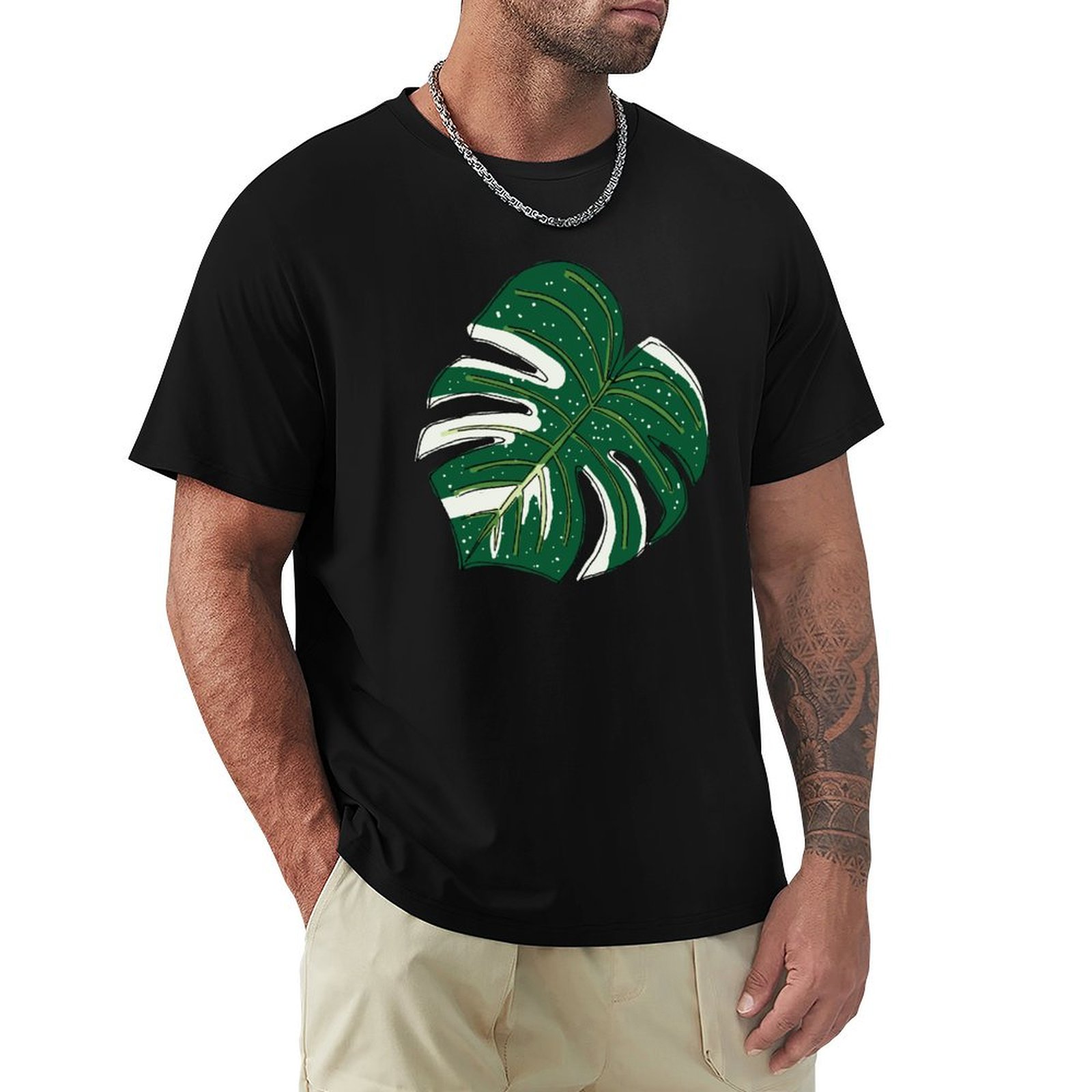 Monstera Thai Constellation - モンステラ タイ コンステレーション Tシャツ ノベルティ プリント